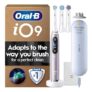 Oral-B iO9 Electric Toothbrush, App-Connected, Rose, 3 Heads, Case