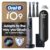 Oral-B iO9 Electric Toothbrush, Black – Includes 3 Brush Heads, Charging Travel Case and Head Holder with an App Connected Handle