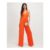 Orange Halter Neck Jumpsuit