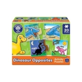 Orchard Toys Dinosaur Opposites Puzzles, 20 Two-Piece Activities