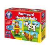Orchard Toys Farmyard Heads and Tails Game