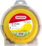 Oregon Yellow Round 3.5mm Strimmer Line, Trimmer Line Tackles Long Grass, Weeds & Thick Vegetation