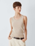 Organic Cotton Tank Top, Stone, Sizes 14 & 16 (£2.95 C&C)