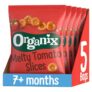 Organix Melty Tomato Slices, Organic Baby Finger Food Snack 7 Months, 20 g (Pack of 5)