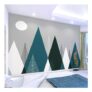Origin Murals Graphic Mountains Multicolour Wall Mural