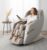 Osaki Titan Quantum Black Massage Chair with 3D SL-Track Rollers, 3 Step Zero Gravity, Full Body Airbag Massage, Intelligent Voice Control, Back & Calf Heat and Foot Roller Massage (taupe)