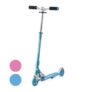 Osprey Kids Folding Kick Scooter with Adjustable Bar, Blue