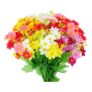 Osrioal 12 Bundles UV-Resistant Silk Flowers