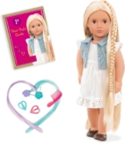 Our Generation – Phoebe – 18-Inch Doll – Blonde Hair & Hazel Eyes – Hair Extension – Styling Accessories – Toy for Kids 3 Years