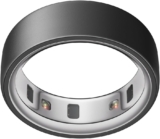 Oura Smart Ring 4 – Stealth – Size 14 – Non-Standard Fit Measure with a Size Kit Sleep, Heart Rate and Fitness Tracking Wearable 8-Day Battery, iOS / Android Compatible