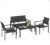 Outsunny 4 Piece Garden Furniture Set. Delivered by MH STAR UK