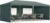 Outsunny 6 x 3m Outdoor Canopy Shelter with Windows and Side Panels Green