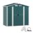 Outsunny 7 X 4ft Upgraded Metal Shed with Lock, Easy to Assemble