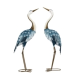 Outsunny Crane Garden Ornaments, 2 PCS