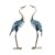 Outsunny Crane Garden Ornaments, 2 PCS