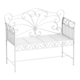 Outsunny Garden Bench Outdoor Furniture 2 Seater Park Seating