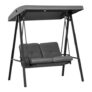 Outsunny Garden Outdoor Swing Chair W/ Adjustable Canopy