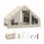 Outsunny Inflatable Camping Tent with Pump