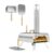 Outsunny Portable Wood Pellet Pizza Oven