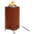 Outsunny Smokeless Fire Pit, 16 x 16 cm Stainless Steel
