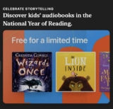Over 50 free childrens audiobooks at Apple audiobooks