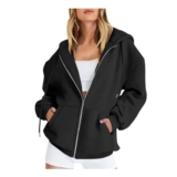 Oversized Womens Hoodie Casual Jacket UK