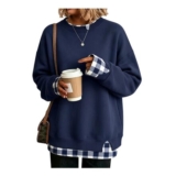 Oversized Womens Sweatshirts, Long Sleeve, Crew Neck, Lightweight