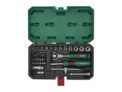 PARKSIDE 1/4 Socket Set With Swivel Head Ratchet Handle – 39 piece set / 1/4 Socket Set With Swivel Head Ratchet Handle – 37 piece set