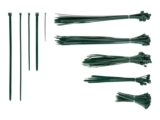 PARKSIDE 251-Piece Cable Tie Sets – UV, Water and Tear-resistant Green, White or Black