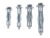 PARKSIDE Metal Hollow Wall Anchors – 95 Pieces