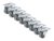 PARKSIDE Mini Swivel Castors – 8 Pack