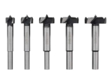 PARKSIDE Wood Drill Bit Sets 4Piece Plug & Dowel, 5Piece Forstner, 5Piece HSS Titanium and 8Piece Countersink, £4.99 each