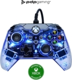 PDP Afterglow LED Wired Game Controller – RGB Hue Color Lights – USB Connector – Audio Controls – Dual Vibration Gamepad- Xbox Series XS, Xbox One, PC