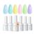 PEACECOLOR Gel Nail Polish Set, 6 Pastel Colors, 10ml