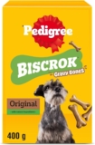 PEDIGREE BISCROK Gravy Bones Adult Dog Treats Original Biscuits 12 x 400g