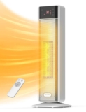 PELONIS Electric Heater, 2000W Energy Efficient Silent Space Portable Heater with 24H Timer – Sold by Amazon Resale / FBA