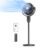 PELONIS by Midea AeroFan Dual Blade 10 Smart WiFi Standing Fan with Remote ( Same Day Delivery sel regions / Alexa ) w/voucher
