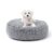 PELZIN Stoutwool Chew-Proof round Dog Bed 63cm Charcoal