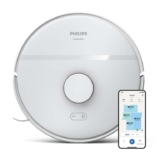 PHILIPS HomeRun 2000 Robot Vacuum and Mop, 2700 Pa, Laser Navigation, White