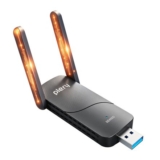 PLERY BE6500 USB WiFi 7 Adapter with Tri-Band 2x6dBi Antennas