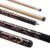 POWERGLIDE One 2-Piece Pool Cue Stick Maple Wood Shaft & Ramin Butt with Decal Pool Joint with Plastic Collar Full Size 57 – 13mm Tip