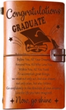 PRSTENLY Graduation Gift for Her, Graduation Gifts 140 Page Refillable Leather Journal, 2026 High School College Masters Degree Phd Nurse Graduations Gift Ideas for Women Men