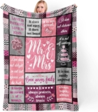 PRSTENLY Wedding Gifts for Bride and Groom 60 50in Throw Blanket