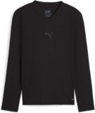PUMA teamGOAL Kids Baselayer Top – Size 140cm – Black
