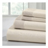 Pacific Coast Textiles Crochet Lace Microfiber Sheet Set Queen