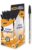 Pack of 50 BIC Cristal Original Smudge Free Ballpoint Pens
