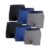 Pack of 6 Mens Essential Comfort Boxer Shorts – Navy Blue Grey