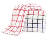Pack of 9 Tea Towels Extra Large 70 X 40 cm Kitchen Towels Set – 100% Cotton – Sold by DreamNights / FBA