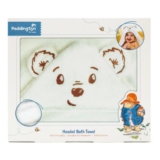 Paddington Baby Hooded Towel, 100% Cotton, Bear Hood, 75x75cm