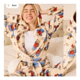 Paddington X Skinnydip Dressing Gown in Cream